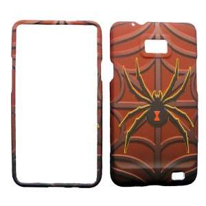   SGH I777 BLACK WIDOW SPIDER WEB COVER CASE: Cell Phones & Accessories