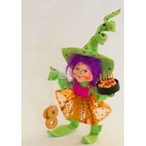  Annalee Mobilitee Doll Halloween Green Party Elf 5 