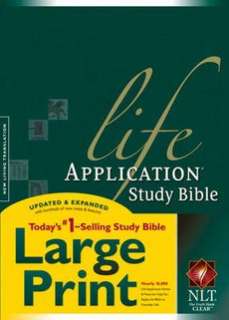 Life Application Study Bible NLT Large Print NEW 9781414332000  