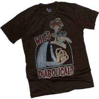 Whos Diabolical?    Dr. Doofenshmirtz    Phineas & Ferb Adult T Shirt
