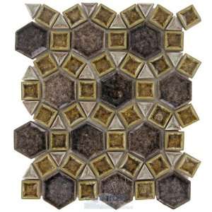  Bergammo   patterned crackle glass bella elia mosaic tile 