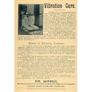   Vibration Machine Psycho Magnetic Therapy   Original Print Ad: Home