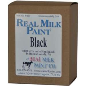  Real Milk Paint Black   Quart