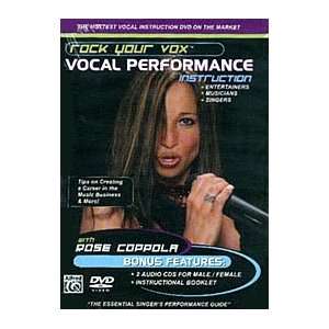  Rock Your Vox Vocal Performance Instruction (DVD and 2 