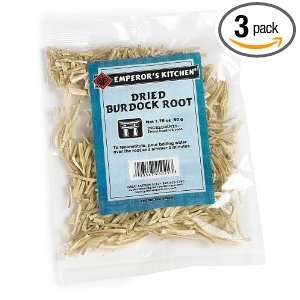 Emperors Kitchen Dried Burdock Root, 1.76 Ounce Bags (Pack of 3)