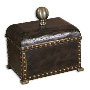  Brown Crackle Accent Box