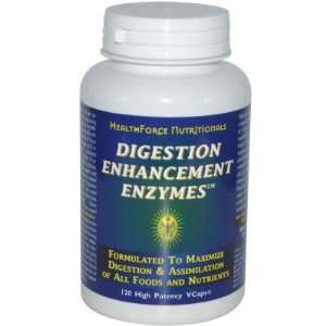     Digestion Enhancement Enzymes, High Potency, 120 vegetable capsules
