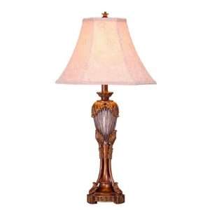   Collection 31 High Glass Table Lamp in Antique: Home Improvement