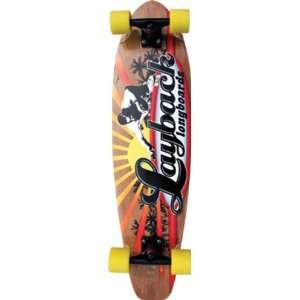  Layback Rising Sun Complete Skateboard (36 Inch) Sports 