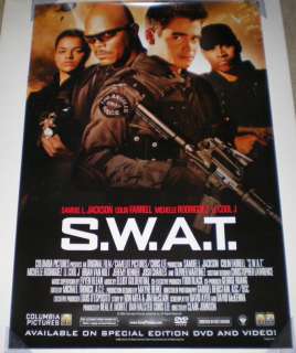 SWAT DVD MOVIE POSTER 1 Sided ORIGINAL ROLLED 27x40 S.W.A.T.  