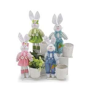  Potcover Plush Bunnies Assortment of 4 [Toy] Toys & Games