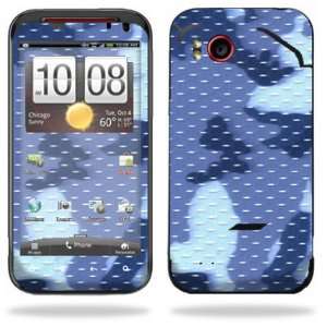   4G LTE Verizon Cell Phone Skins Blue Camo: Cell Phones & Accessories