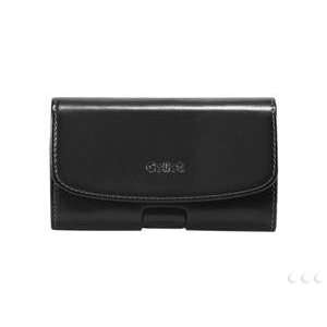  Samsung Conquer D600   Black Horizontal High Grade Leather 