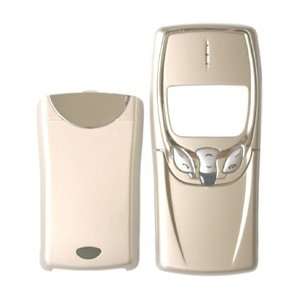 Champagne Auto Sliding With Battery Cover Faceplate For Nokia 8260 