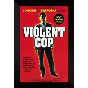  Violent Cop 27x40 FRAMED Movie Poster   Style A   2000 