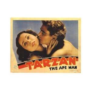  Tarzan the Ape man Movie Poster, 14 x 11 (1932): Home 