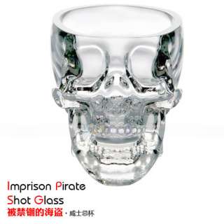 New Crystal Skull Head Vodka Whiskey Shot Glass Cup Drinking Ware Home 