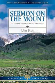   on the Mount 12 Studies by John Stott, InterVarsity Press  Paperback