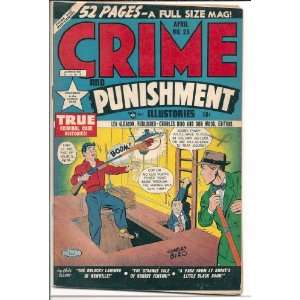  CRIME AND PUNISHMENT # 25, 4.5 VG + Lev Gleason Publications Books