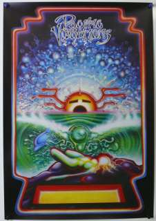 Pacific Vibrations Rick Griffin Poster  
