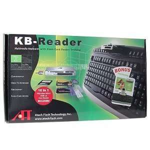   Flash KB Reader Keyboard w/Card Reader and iPod Dock Electronics