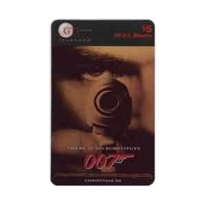   James Bond 007 GoldenEye Movie No Substitute Gun Barrel & Eye