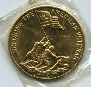 Honoring The American Veteran Coin   Preserving Freedom  