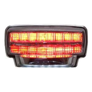 2007 2012 Honda CBR 600RR Integrated Sequential LED Tail Lights Clear 