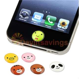 New Animal Logo Home Button Sticker Accessory For Apple iPod Touch 4th 