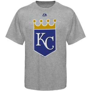  Majestic Kansas City Royals Ash Soft Density Official Logo 