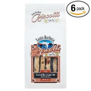San Barb Biscotti Toast Mac Dark Chocolate, 7 Ounce Packages (Pack of 