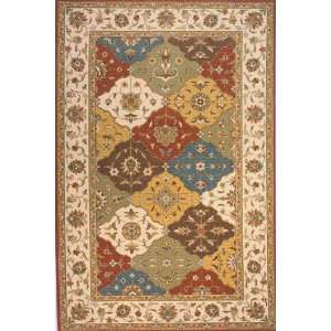  Persian Garden Collection Traditional Wool Rug 5.00.: Home 