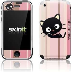  Chococat Pink and Brown Stripes skin for Apple iPhone 2G 