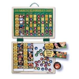  Magnetic Responsibility Chart Toys & Games