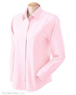Devon & Jones Womens Noble Pima Oxford Shirt Any Sz/Clr  