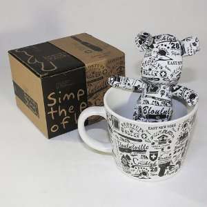  SYNC   [Graffiti] Stuffed Bear Mug (3.3 inch height 