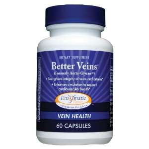 Enzymatic Therapy   Better Veins, 50 mg, 60 capsules 