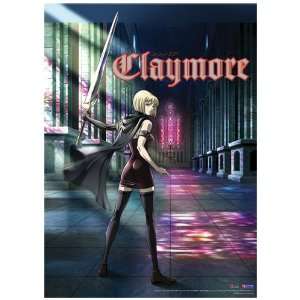  Claymore Clare Draws Sword Anime Wall Scroll Toys 