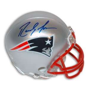 Randy Moss New England Patriots Autographed Mini Helmet  