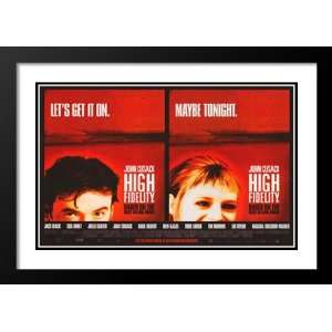  High Fidelity 32x45 Framed and Double Matted Movie Poster 