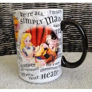   in Wonderland Mad Hatter Cheshire Cat Ceramic Mug NEW: Everything Else