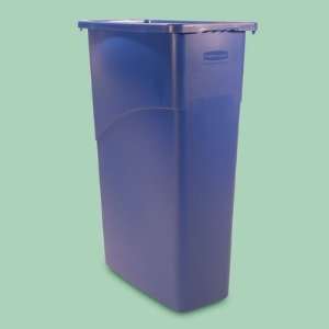   : Slim Jim Waste Receptacle   23 Gallon Color: Black: Office Products