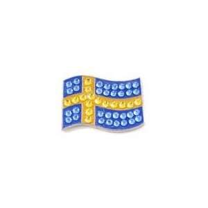   Bonjoc Ball Marker and Hat Clip Sweden / Swedish Flag 