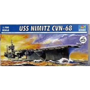  Trumpeter 1/700 USS Nimitz CVN 68 1975: Toys & Games