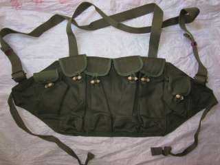 Airsoft Original Chinese Type 81 AK Ammo Pouch bandoleer Chest Rig 4 