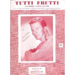  Sheet Music Tutti Frutti Pat Boone 135: Everything Else
