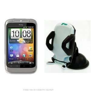  Car Dashboard Mount fits the HTC Wildfire   USE with a Case: Car