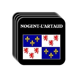 Picardie (Picardy)   NOGENT LARTAUD Set of 4 Mini Mousepad Coasters