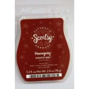  Scentsy,Hemingway, Wickless Candle, Tart Warmer Wax 3.2 Fl 