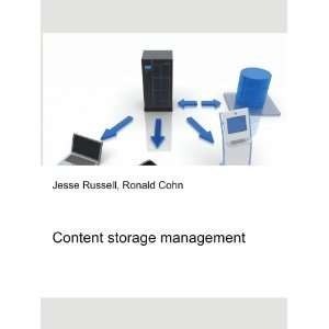  Content storage management Ronald Cohn Jesse Russell 